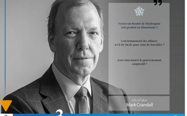 CWP – Mark Crandall – Interview pour la Mauritanie : verra-t-on bientôt de l'hydrogène vert ?