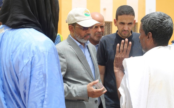 Le délégué général de TAAZOUR appelle les entrepreneurs et les bureaux de suivi à accélérer le rythme des travaux des projets d’infrastructures éducatives à Nouakchott