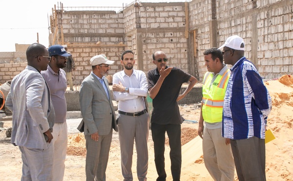 Le délégué général de TAAZOUR appelle tous les acteurs concernés par la mise en œuvre des travaux d’infrastructures scolaires à Nouakchott à redoubler d’efforts afin de les achever avant le début de la prochaine année scolaire 2025/2026