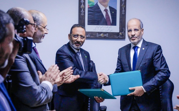 Signature d’une convention de partenariat entre le Ministère de la Formation professionnelle et la Délégation Taazour