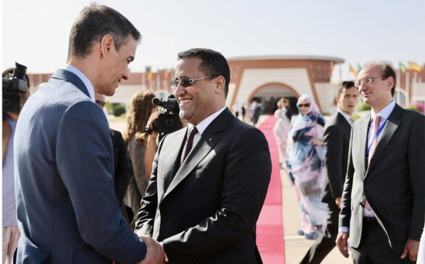 Le président du gouvernement espagnol conclut une visite officielle en Mauritanie