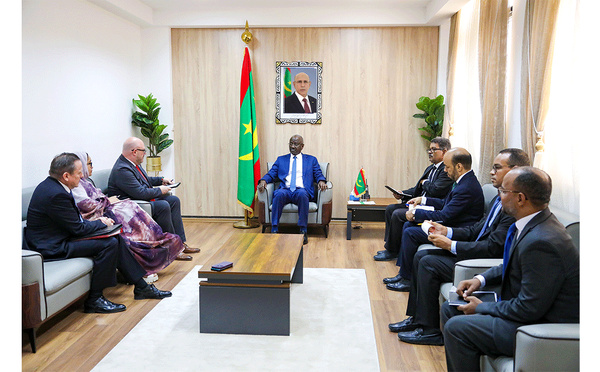 Le ministre des Affaires étrangères reçoit le chef de cabinet de la commission des Affaires étrangères du Sénat américain