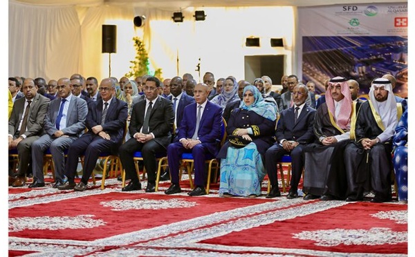 Le Président de la République pose la première pierre de la construction et de l’équipement de l’hôpital universitaire Roi Salman bin Abdulaziz