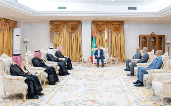Le Président de la République reçoit le PDG du Fonds saoudien de développement