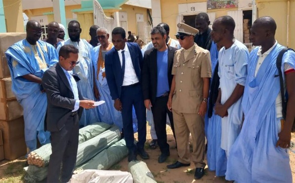 Le ministère de l’Intérieur pourvoie en outils d’hygiène les communes du Guidimagha