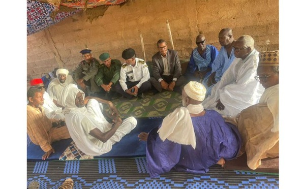 Au nom du Président de la République, le hakem de Kaédi présente ses condoléances à la famille de Demba Lôba
