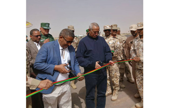Inauguration de plusieurs installations à la base militaire aérienne de Nema