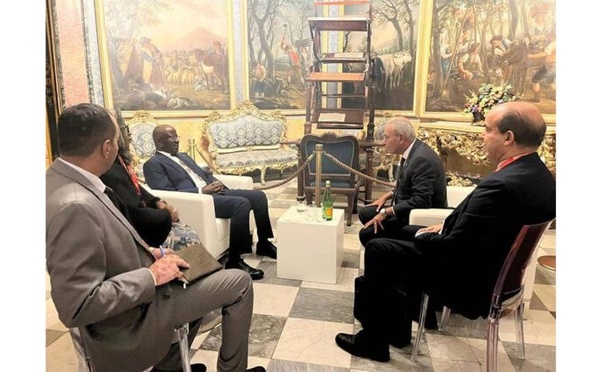 Le ministre des Affaires étrangères rencontre le Secrétaire général de l’Euro-Méditerranée