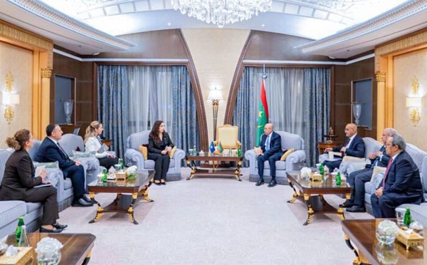 Le Président de la République rencontre la Présidente du Kosovo