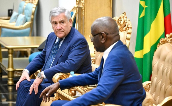 Mauritanie-Italie, Tajani : « Nous réaffirmons notre volonté de renforcer les liens dans la lignée du Plan Mattei. »