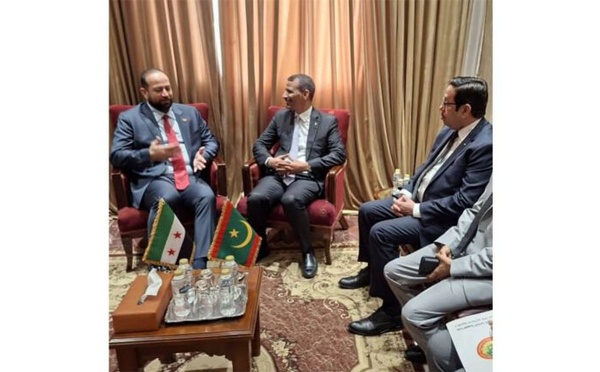 Le ministre de la Culture rencontre son homologue syrien