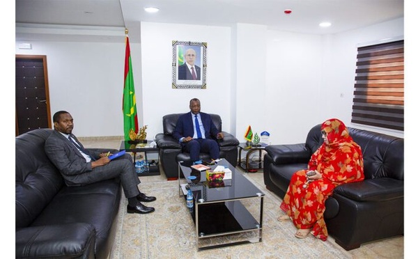 Le ministre de l’élevage reçoit le chef de mission de l’Agence des Nations Unies pour les migrations