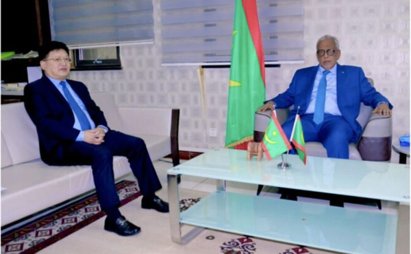 Le ministre des Affaires économiques reçoit l’ambassadeur de Chine