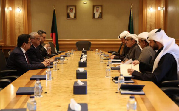 Le ministre des Affaires économiques s’entretient avec le directeur du Fonds koweïtien pour le développement de l’élargissement du partenariat