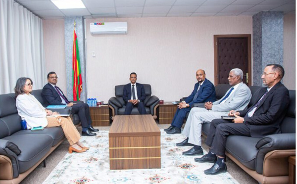 Le ministre des Affaires islamiques reçoit le représentant du Fonds des Nations Unies pour l’enfance dans notre pays