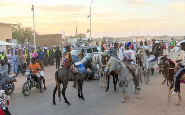 Gorgol : Ambiance chaleureuse et festive pour accueillir le Président de la République
