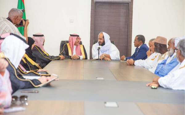 La délégation du Conseil de la Choura saoudien visite l’Autorité des Oulémas mauritaniens et le Port Autonome de Nouakchott
