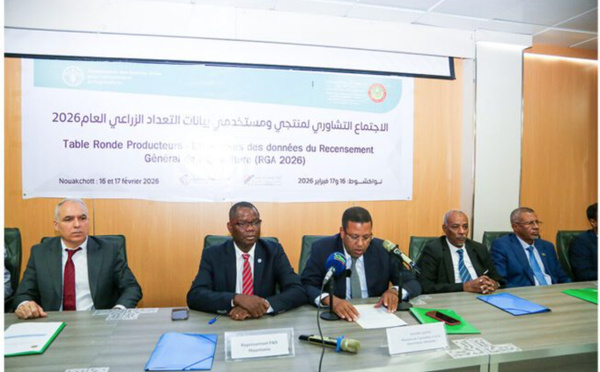 Le ministère de l’Agriculture organise une table ronde en préparation du RGA 2026