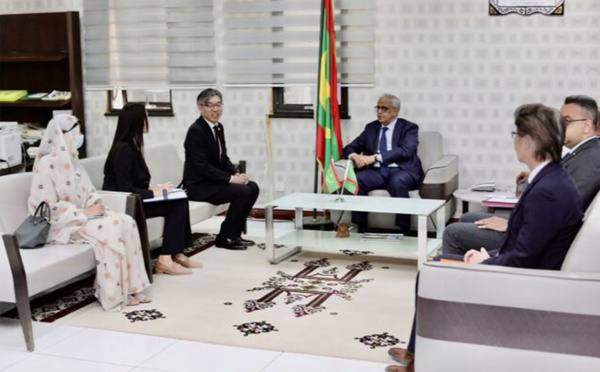 Le ministre des Affaires économiques reçoit l’ambassadeur du Japon