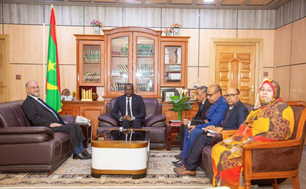 Le ministre de la Justice reçoit l’ambassadeur turc