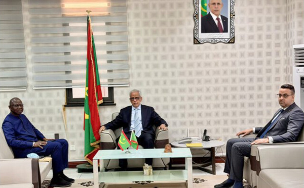 Le Ministre des Affaires économiques reçoit le représentant résident de la Banque Mondiale en Mauritanie