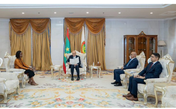 Le Président de la République reçoit une envoyée spéciale de son homologue rwandais