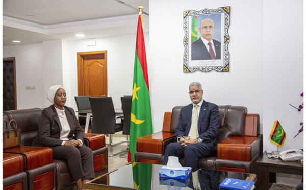 Le ministre de l’Agriculture s’entretient avec l’ambassadrice du Rwanda