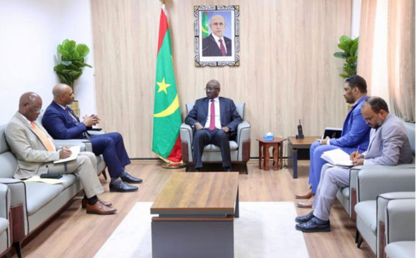 Le ministre des Affaires étrangères reçoit l’ambassadeur de la République du Congo