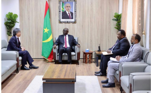 Le Ministre des Affaires étrangères reçoit l’Ambassadeur du Japon