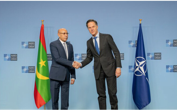 Le Président de la République rencontre le Secrétaire général de l’OTAN à Bruxelles