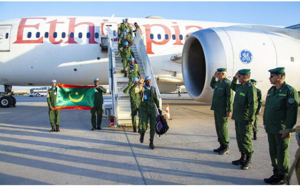 Retour au pays de la 17ᵉ unité de la Gendarmerie nationale en provenance de la République centrafricaine