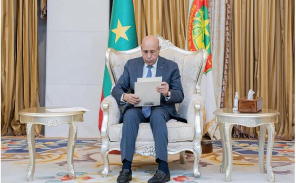 Le Président de la République reçoit un message écrit de son homologue sénégalais