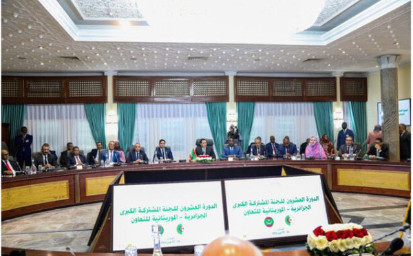 Le Premier ministre et son homologue algérien président les travaux de la 20e session de la Commission mixte