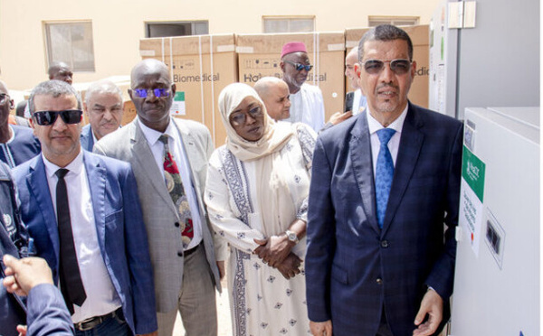 Le ministère de la Santé reçoit du matériel destiné à la conservation des vaccins