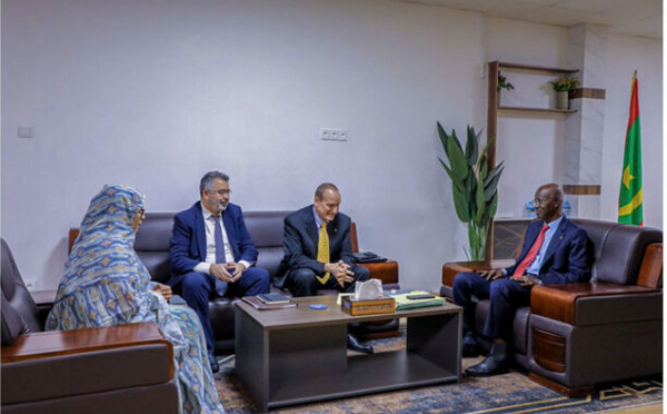 Le ministre des Domaines reçoit une mission du Fonds monétaire international