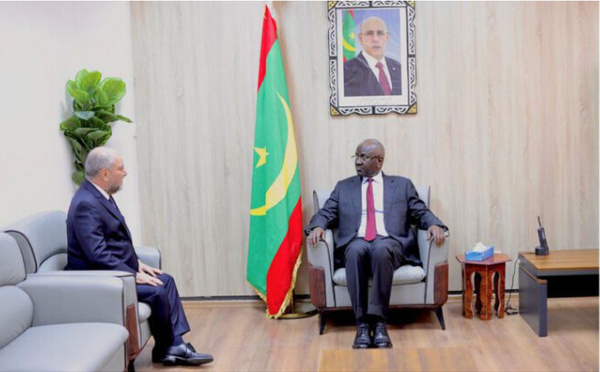 Le ministre des Affaires étrangères reçoit l’ambassadeur de Turquie