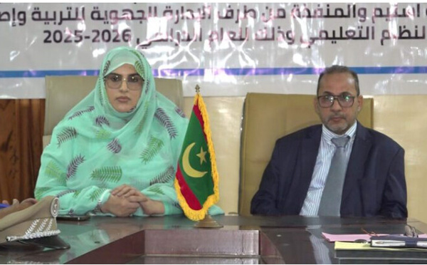 Signature d’un protocole de partenariat entre la Fondation SNIM et le DREN de Nouadhibou.