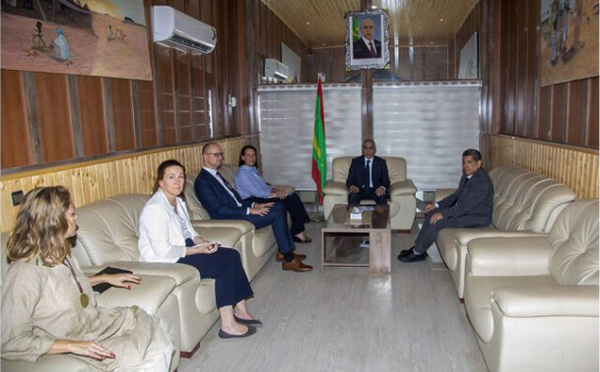 Le ministre de l’Intérieur s’entretient avec la représentante de l’ONU pour la lutte contre la drogue et le crime en Afrique de l’Ouest et du Centre