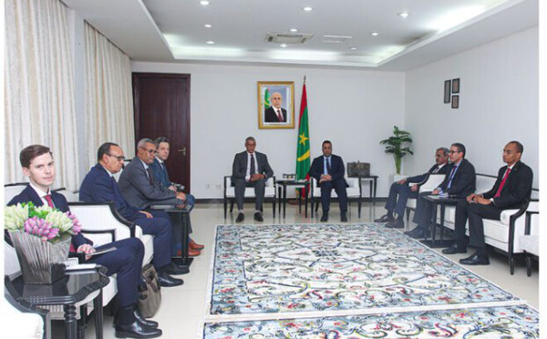 Le Premier ministre reçoit le président de la société Kinross