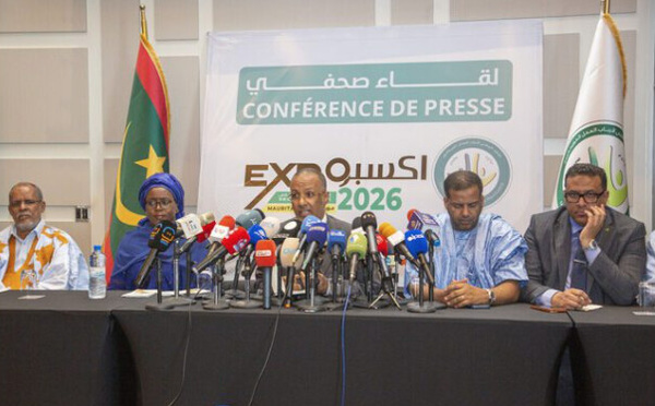 Le président du patronat annonce la participation de 212 stands à « Expo Mauritanie 2026 » et présente les indicateurs de la renaissance industrielle du pays