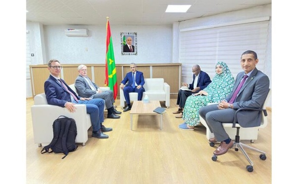 Le ministre de l’Énergie reçoit le Chef de Délégation de l’Union Européenne