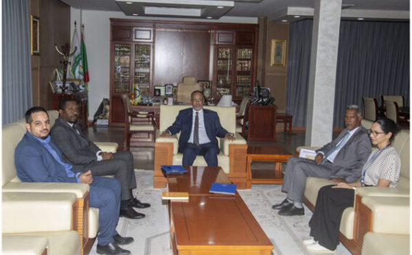 Le président de l’Union patronale rencontre le chef de mission de l’Organisation internationale pour les migrations