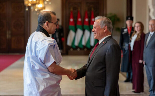 L’ambassadeur de Mauritanie auprès du Royaume jordanien présente ses lettres de créance