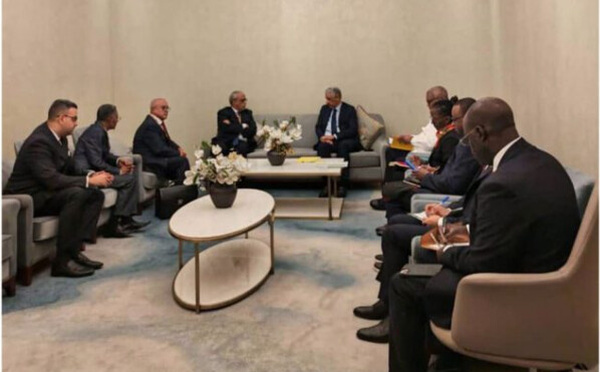 Le ministre des Affaires économiques s’entretient avec le président du Groupe de la Banque africaine de développement