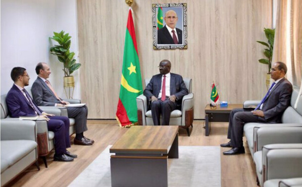 Le ministre des Affaires étrangères reçoit l’ambassadeur du Royaume d’Espagne