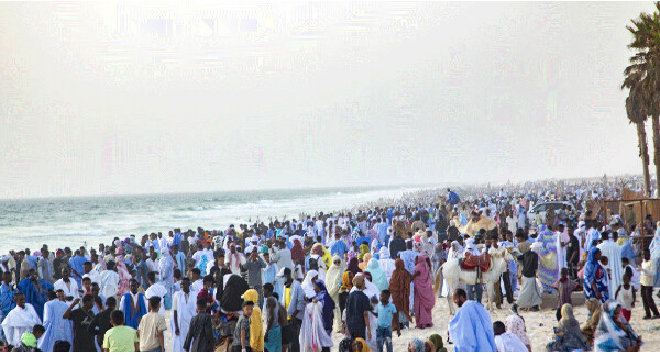 Plage de Nouakchott: Une destination de loisirs privilégiée pendant l’Aïd al-Adha.