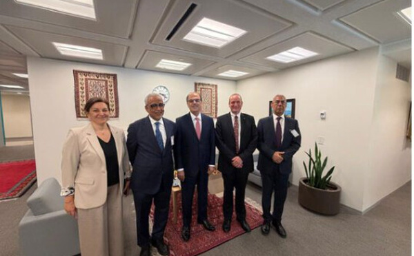 Le ministre des Affaires économiques s’entretient avec le directeur du Moyen-Orient et de l’Asie centrale du FMI