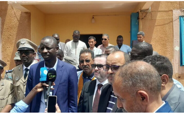 Le ministre de la Santé visite des établissements de santé à Aioun