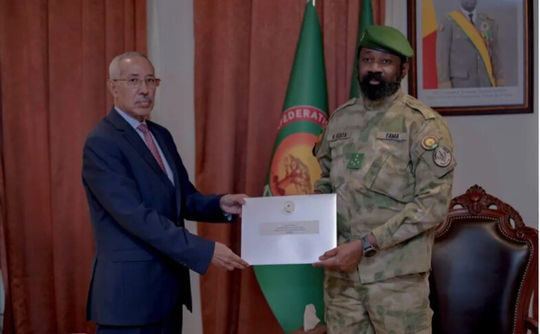 Emissaire présidentiel mauritanien au président de la transition malienne