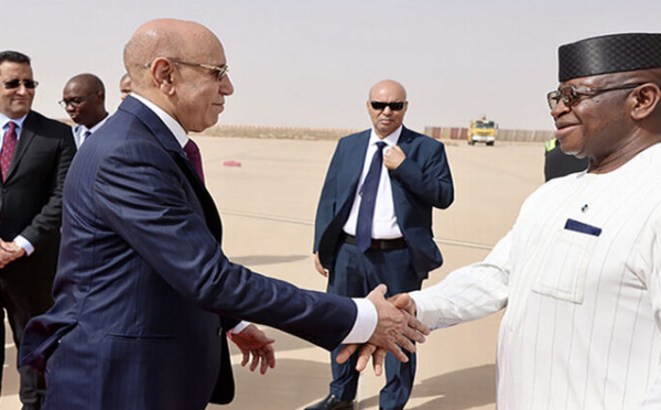 Le Président de la République de Sierra Leone entame une visite de travail en Mauritanie